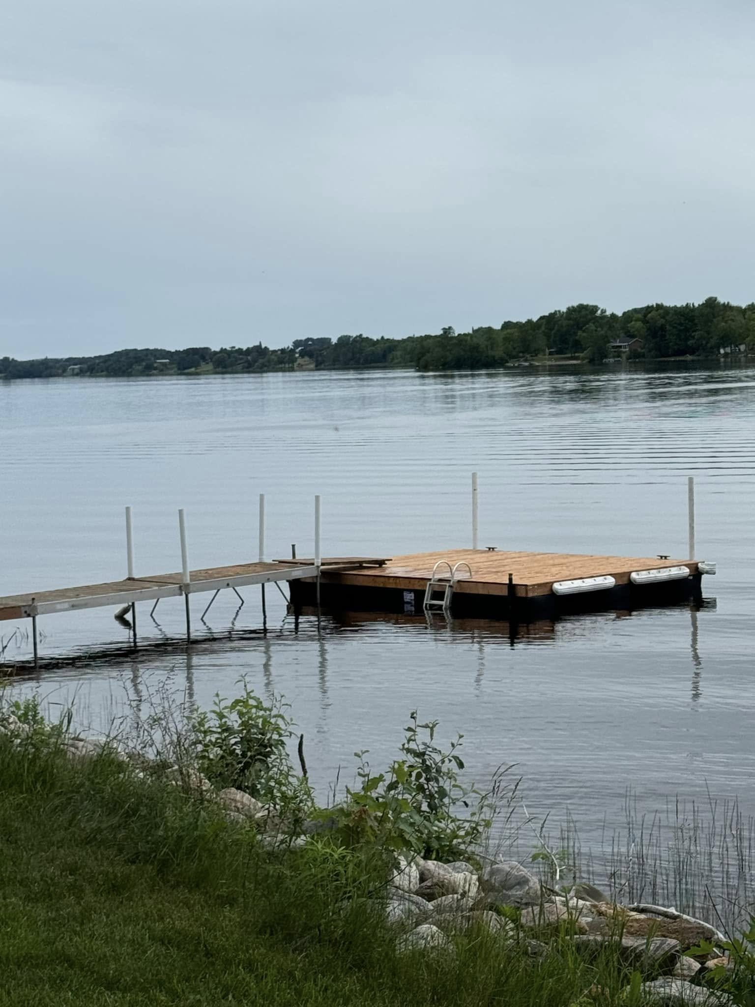 Quai en bois